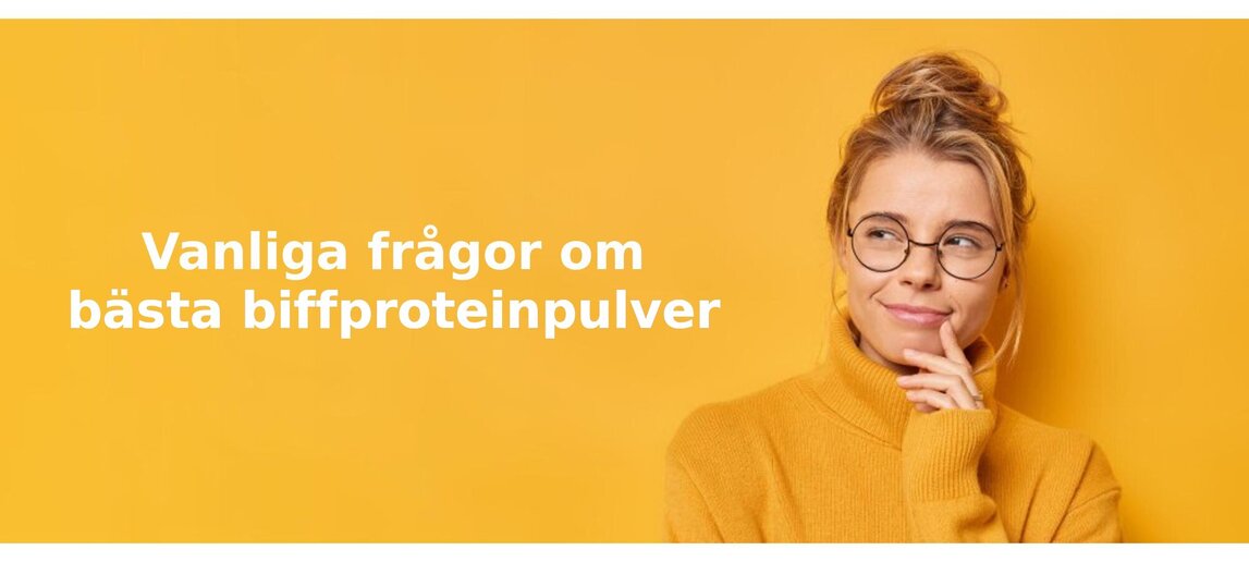 Vanliga frÄgor om biffproteinpulver