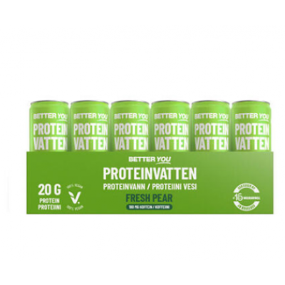 24 x Proteinvatten 330 ml Koffein Paeron