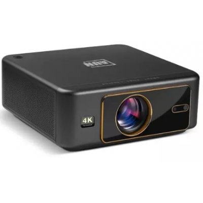 4K Projektor U002 Android 12 WiFi Automatisk Fokus och Hoeg Ljusstyrka Ultra hd Hemmabio Netflix Prime Disney mm