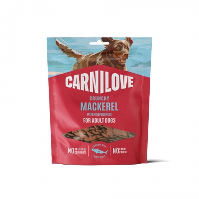 Carnilove Dog Crunchy Snack Mackerel with Raspberries