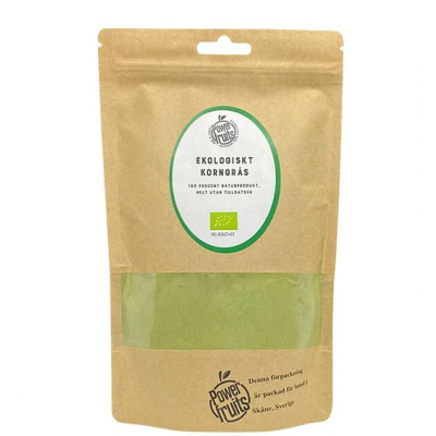 Ekologisk Korngraes 500 g Powerfruits