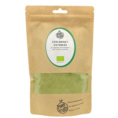 Ekologisk Vetegraes 500 g Powerfruits