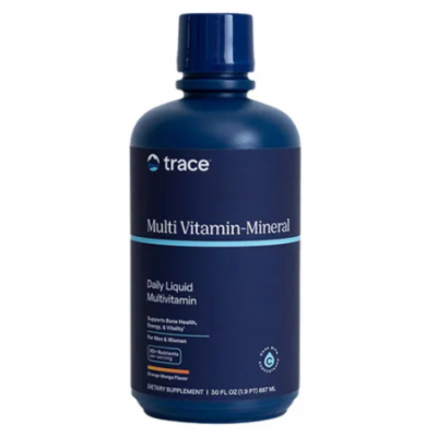 Flytande Vitamin Mineral Apelsin Mango 887 ml Trace Minerals