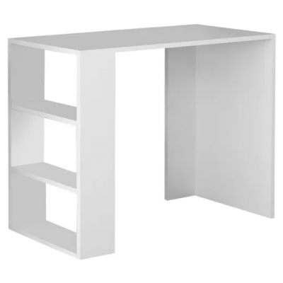 Furny Home Skrivbord 90 cm med Foervaring Hylla