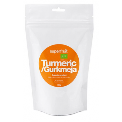 Gurkmejapulver EKO 150 g Superfruit