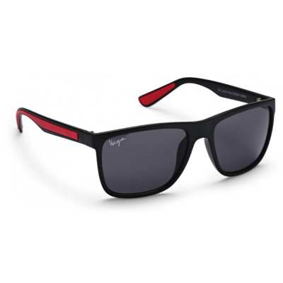 Haga Solglasoegon Bern Matt Black Grey Lens 1 styck