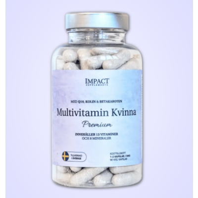Impact Supplements Multivitamin Kvinna