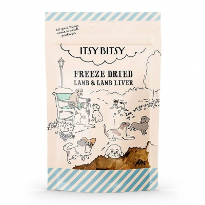 ItsyBitsy Dog Freeze Dried Lamm Lever