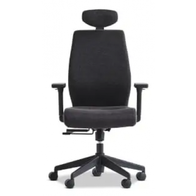 Kontorsstol Lotus Adenau Justerbart Svankstoed Svart