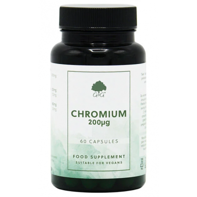 Krom 200MCG 60 kapslar GG Vitamins