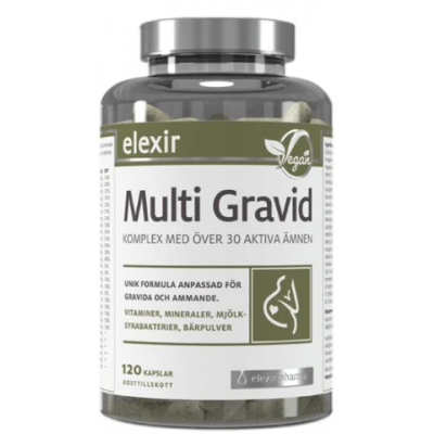 Multi Gravid 120 kapslar Elexir Pharma