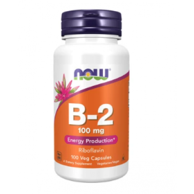 NOW Vitamin B2 100 mg