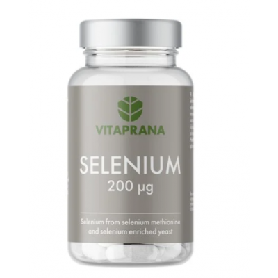 Selen 200 mcg 110 kapslar Vitaprana