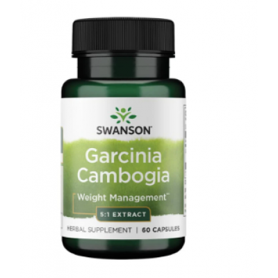 Swanson Garcinia Cambogia 51 Extrakt 80 mg 60 Kapslar