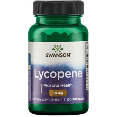 Swanson Lykopen 10 mg 120 mjukkapslar