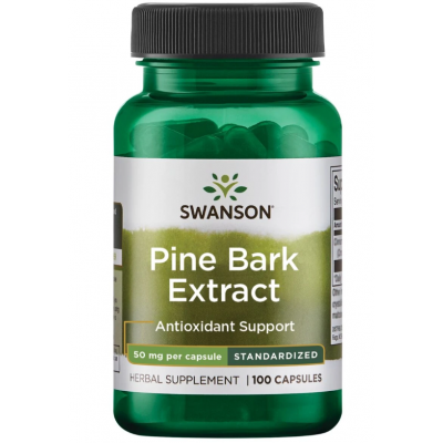 Swanson Tallbarksextrakt 50 mg 100 kapslar