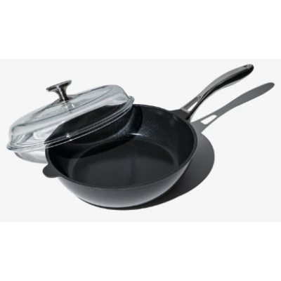 Traktoerpanna 26 cm Djup stekpanna med lock OnePan