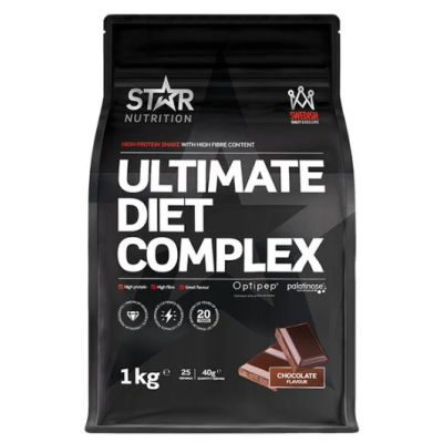 Ultimate Diet Complex Maltidsersaettning 1 kg Choklad