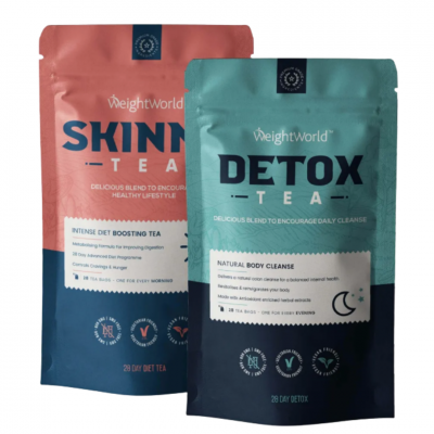 WeightWorld Skinny Te och Detox Te paket
