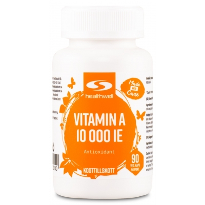 healthwell vitamin a 10000 ie 65333 x8