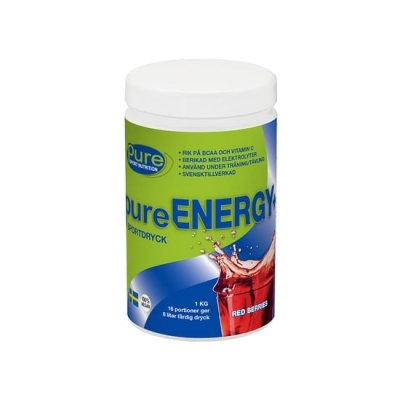 pure ENERGY Sportdryck Red Berries 1000 g