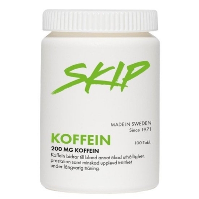 skip koffein 100 tabletter