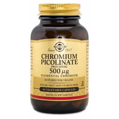 solgar chromium picolinate 500 46093 x8