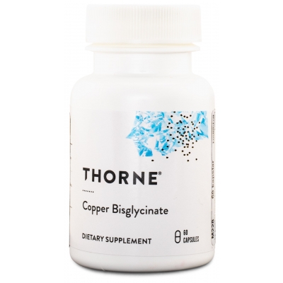 thorne copper bisglycinate 58295 x8