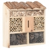 vidaXL Insektshotell 30x10x30 grantrae