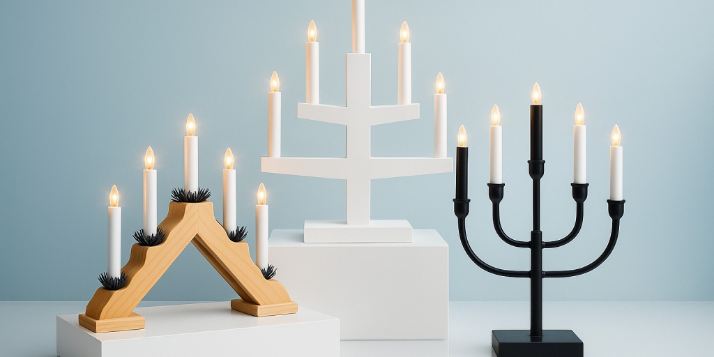Testvinnarna från testet av Adventsljusstake