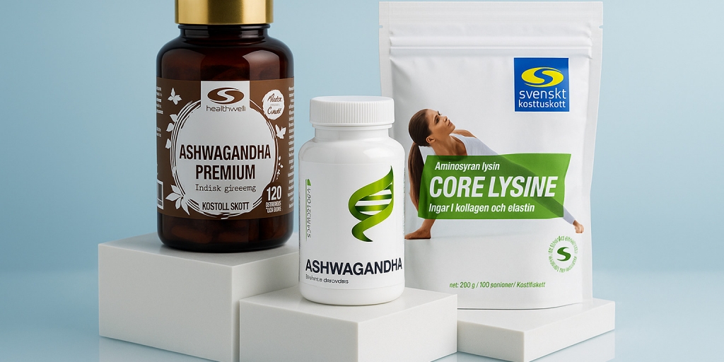 Testvinnarna från testet av Ashwagandha kapslar