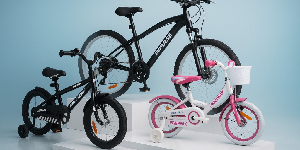Testvinnarna från testet av Barncykel