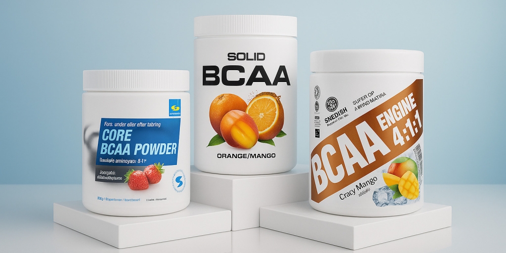 Testvinnarna från testet av BCAA