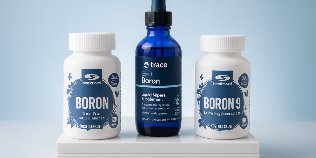 Testvinnarna från testet av Boron kosttillskott 