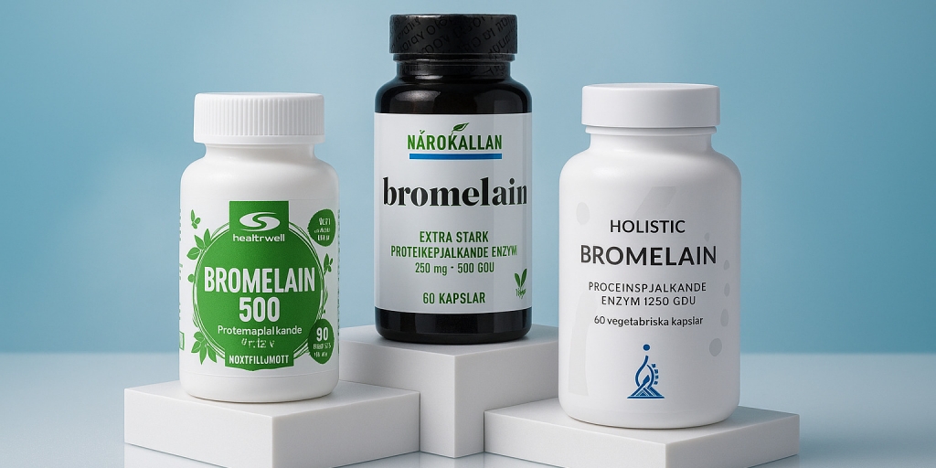 Testvinnarna från testet av Bromelain kosttillskott