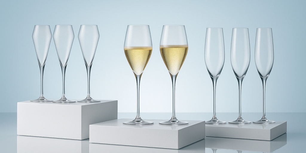Testvinnarna från testet av Champagneglas