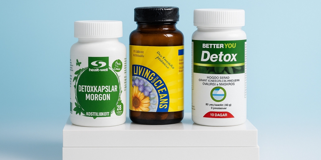 Testvinnarna från testet av Detox tabletter