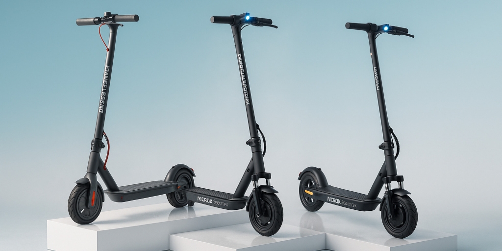 Testvinnarna från testet av Elscooter