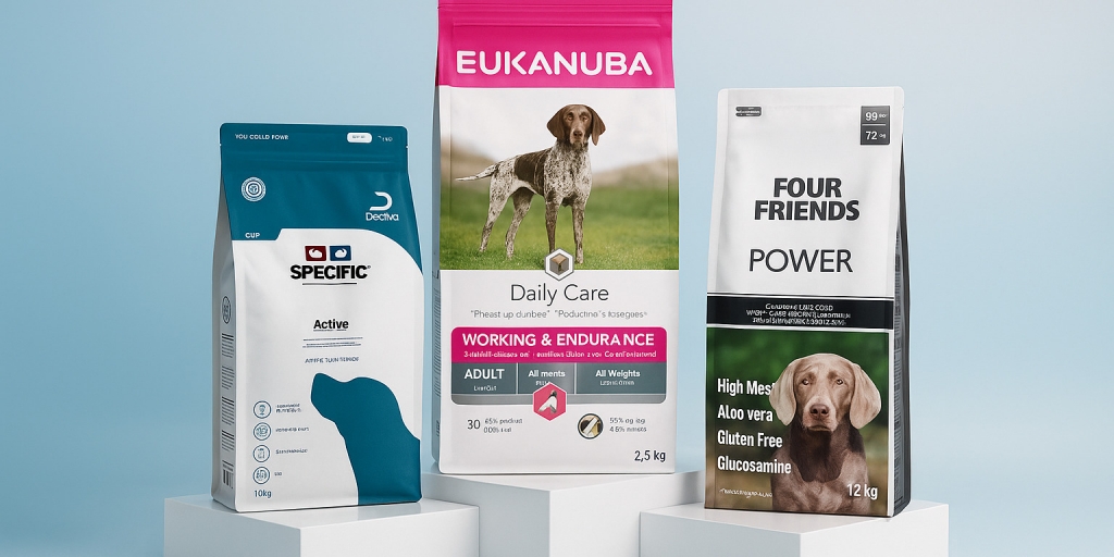 Testvinnarna från testet av Energifoder hund