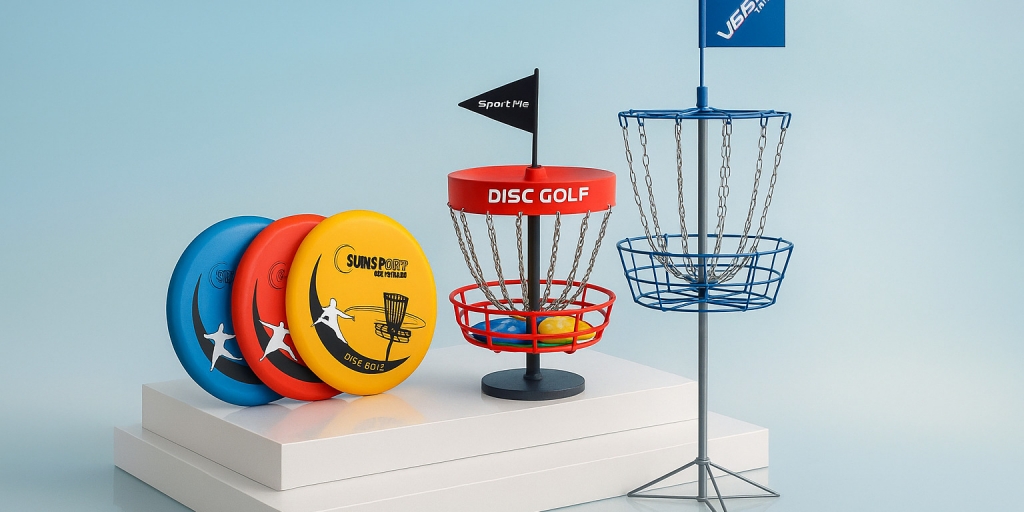 Testvinnarna från testet av Frisbeegolf