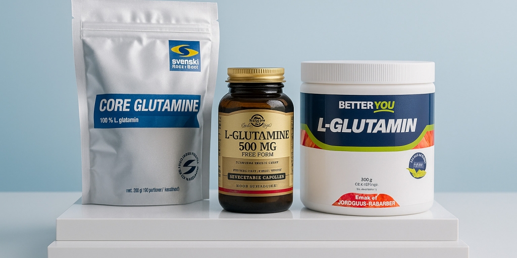 Testvinnarna från testet av Glutamin