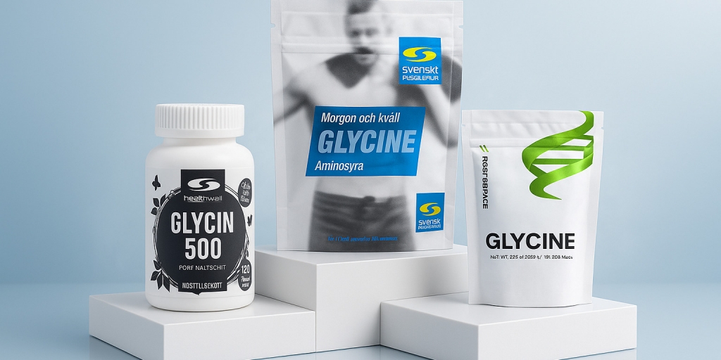 Testvinnarna från testet av Glycin