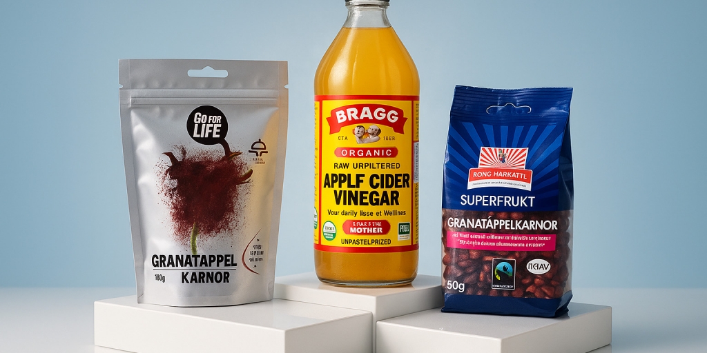 Testvinnarna från testet av Granatäpplekärnor