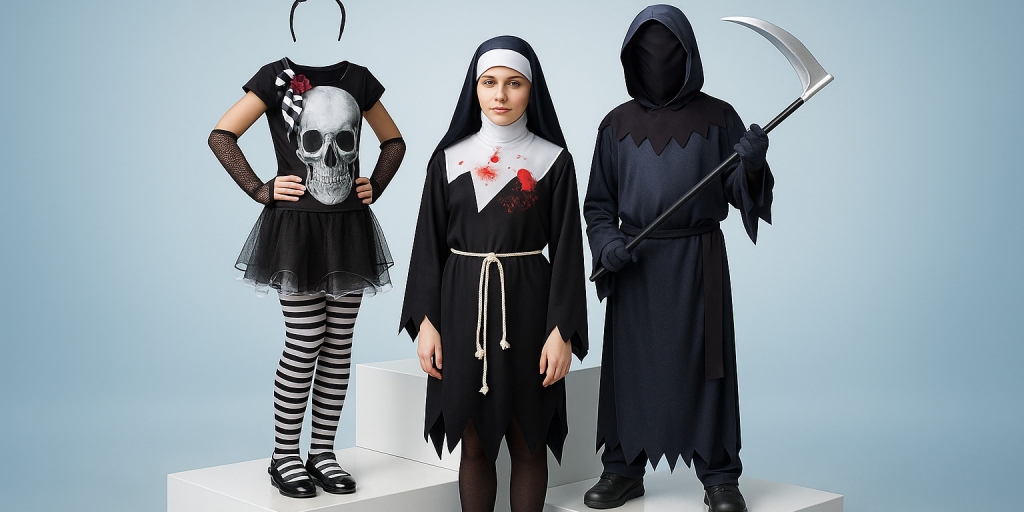 Testvinnarna från testet av Halloween kostym