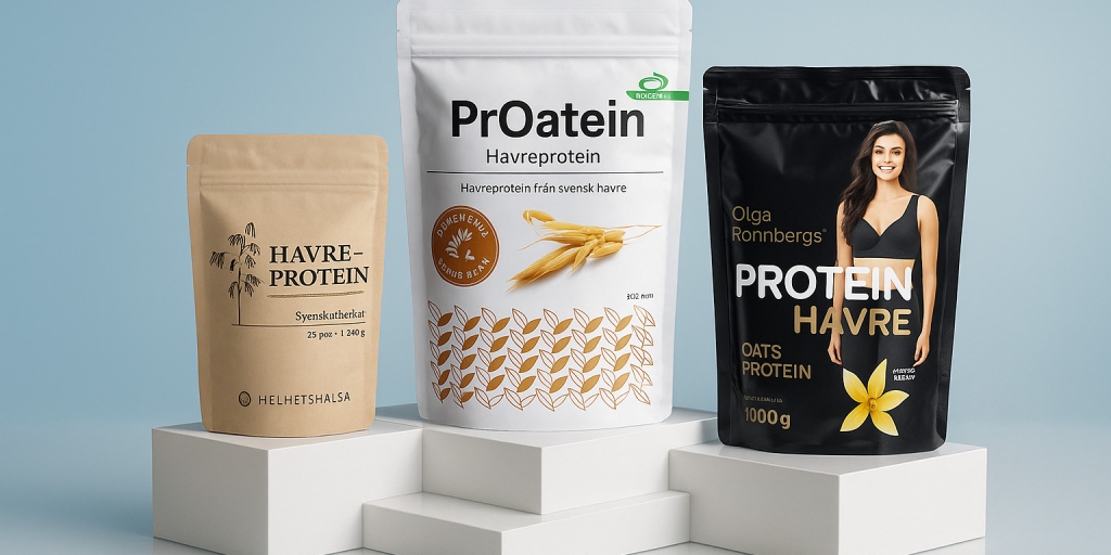 Testvinnarna från testet av Havreprotein