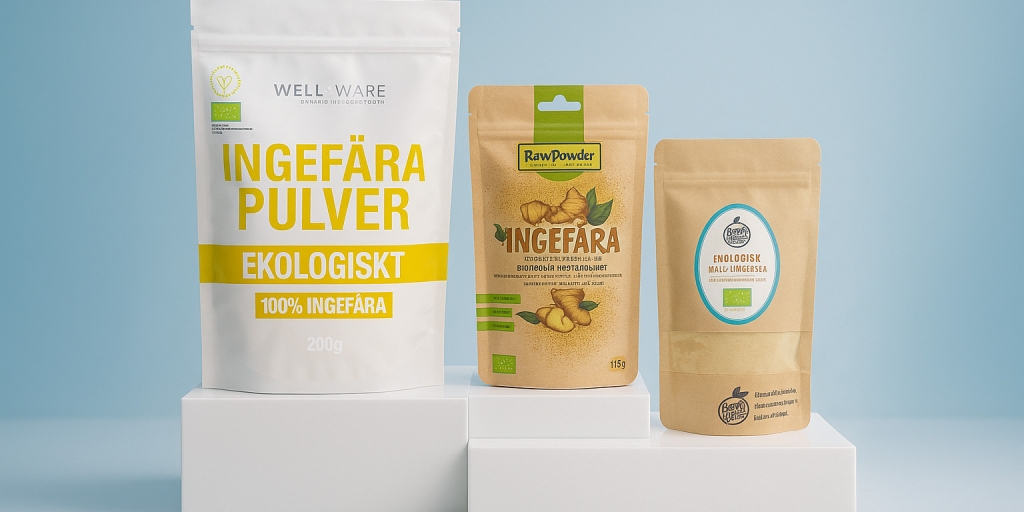 Testvinnarna från testet av Ingefära Pulver