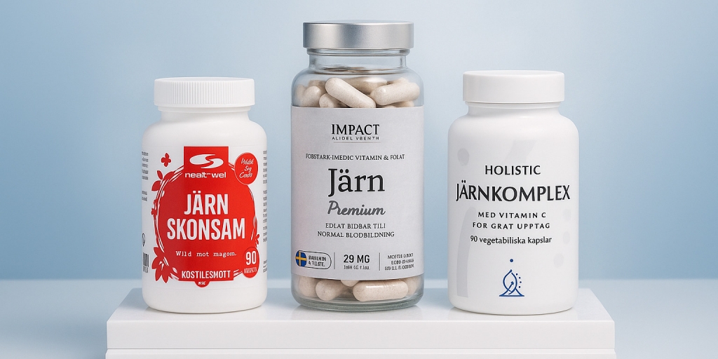 Testvinnarna från testet av Järntabletter