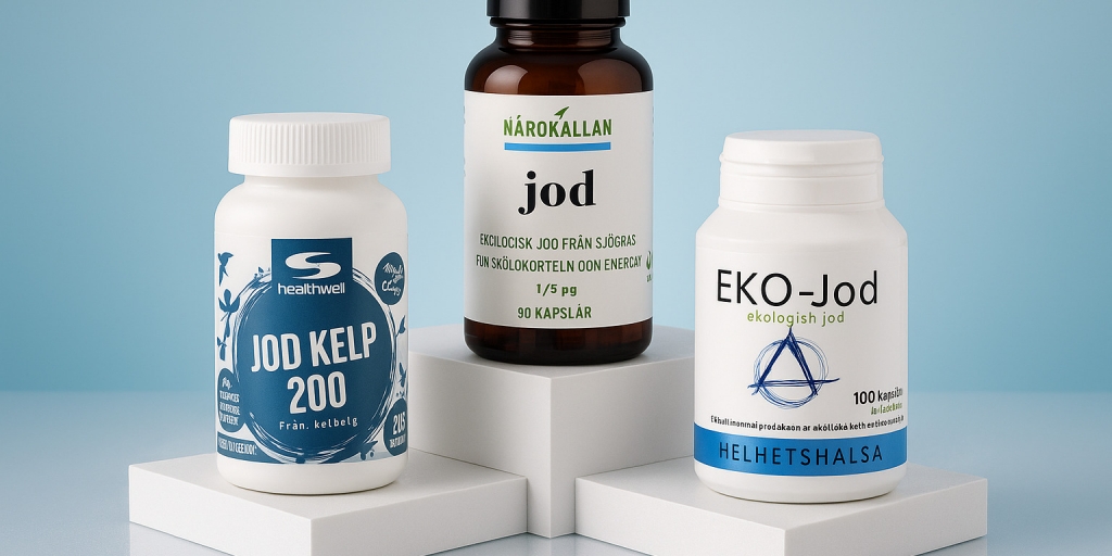 Testvinnarna från testet av Jodtabletter