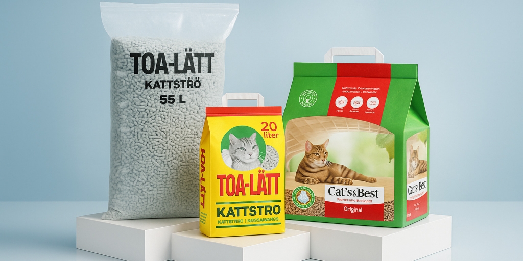 Testvinnarna från testet av Kattströ