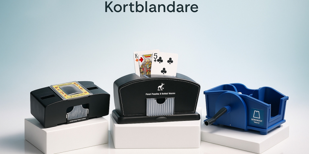 Testvinnarna från testet av Kortblandare